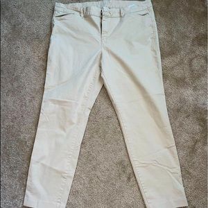 Khaki Old navy Pixie pants